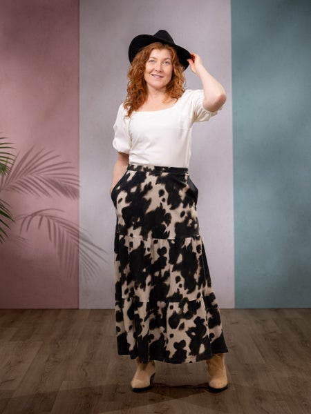 HERTTAhame (Kaiku ruskea / hiekka trikoo)