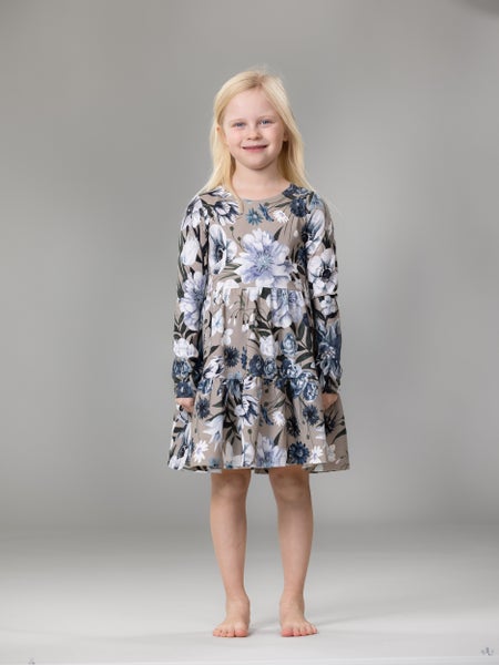 HERTTAmekko lasten (Ritarinkannus vaaleansininen / greige trikoo)