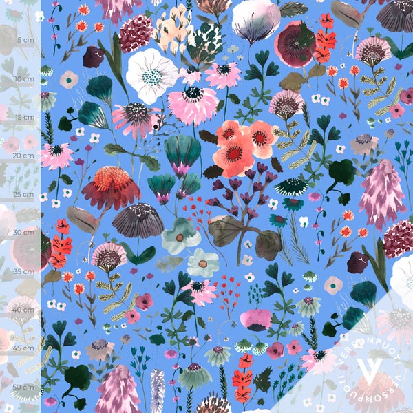 Ihastus (sininen) digitrikoo