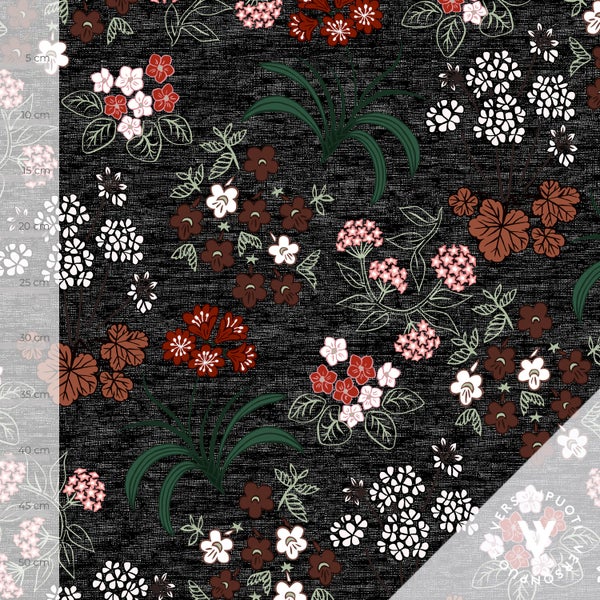 M&ouml;kill&auml; (musta / ruoste / viini) digitrikoo