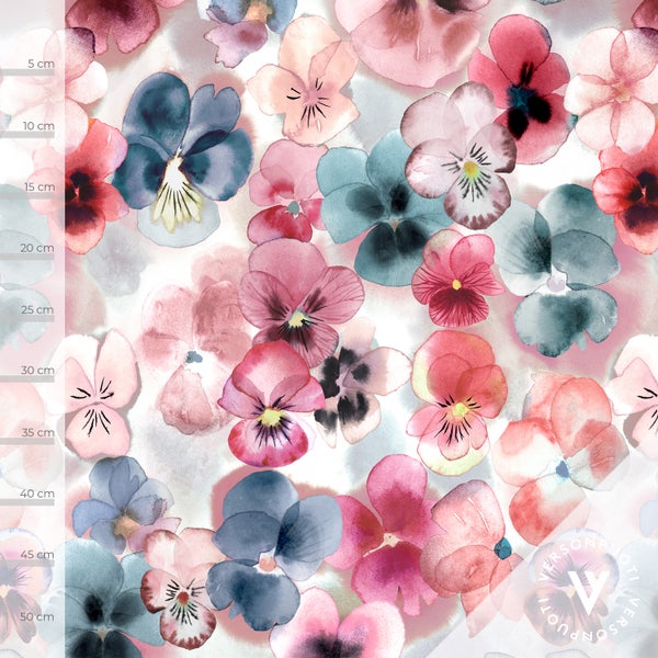 Orvokki (valkoinen / roosa / sininen) joustocollege