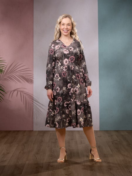 SANDRAmekko (Suklaakosmos ruskea / roosa trikoo)